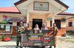 Pemahaman Bahaya Karhutla & Sanksi Hukum, Babinsa Balohan Bersama Aparatur Gampong Gencar Lakukan Sosialisasi ke Masyarakat