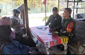 Sinergi Babinsa & Penyuluh Pertanian Krueng Raya, Bahas Perkembangan Sektor Pertanian & Kesejahteraan Petani