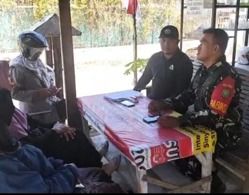 Sinergi Babinsa & Penyuluh Pertanian Krueng Raya, Bahas Perkembangan Sektor Pertanian & Kesejahteraan Petani