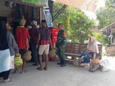 Pantau Penyaluran Gas Elpiji 3 Kg, Babinsa Cot Abeuk Pastikan Tepat Sasaran & Lancar