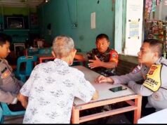 Pererat Sinergi Keamanan, Babinsa Keuneukai Gelar Komsos Bersama Warga