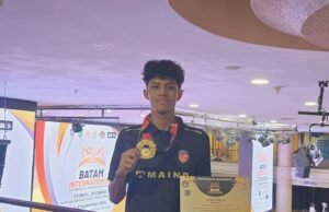 Mahasiswa Penjas UBBG M. Furqan Maulana Raih Juara 1 Gold Medal pada Batam International Taekwondo Championship 2026