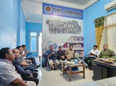 Dandim 0112/Sabang Jalin Silaturahmi ke PWI, Ajak Media Bersama Jaga Kondusivitas Wilayah
