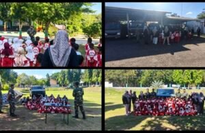 Kodim 0112/Sabang Sambut Ceria Kunjungan TK Negeri 7 Kota Sabang