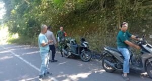 Cegah Dini Kebakaran Hutan & Lahan, Babinsa Aneuk Laot Laksanakan Patroli Bersama