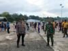 Babinsa Kuta Barat Bersama Bhabinkamtibmas Monitor Kegiatan Olahraga Bersama di CT-1 BPKS Sabang