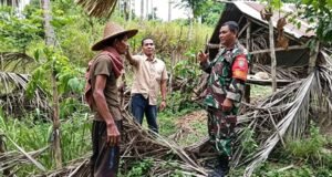 Babinsa Gampong Iboih Ingatkan Warga Waspada Kebakaran di Musim Kemarau