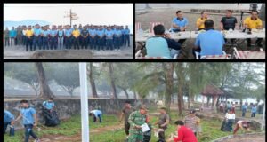 Semangat HUT TNI ke‑81: Kodim 0112/Sabang Ikut Serta Sukseskan Kegiatan Gerakan TNI Peduli Sampah