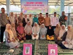 Dukung Kesehatan Ibu & Cegah Stunting, Babinsa Kuta Timu Dampingi Kegiatan Kelas Ibu Hamil