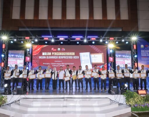 Dosen dan Mahasiswa Pendidikan Olahraga USK Raih Penghargaan Insan Olahraga HAORNAS 2026 dari Pemerintah Aceh