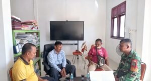 Babinsa Cot Abeuk Jalin Silaturahmi dengan Pihak Sekolah, Bahas Keamanan & Semangat Belajar