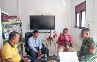 Babinsa Cot Abeuk Jalin Silaturahmi dengan Pihak Sekolah, Bahas Keamanan & Semangat Belajar
