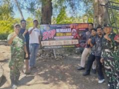 Babinsa Krueng Raya Gencar Lakukan Sosialisasi Cegah Kebakaran Hutan & Lahan
