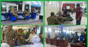 Jalin Kebersamaan dan Kepedulian, Kodim 0112/Sabang Ikuti Bhakti Kesehatan HUT TNI ke-81