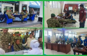 Jalin Kebersamaan dan Kepedulian, Kodim 0112/Sabang Ikuti Bhakti Kesehatan HUT TNI ke-81