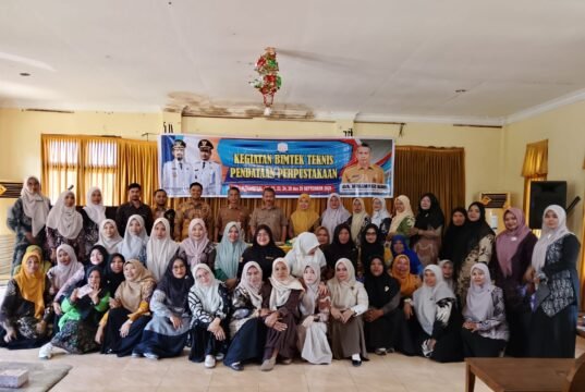 Dinas Perpustakaan dan Kearsipan Aceh Timur Adakan Bimtek Pendataan Perpustakaan