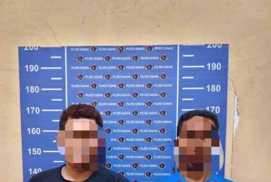 Satresnarkoba Polres Sabang Amankan Dua Terduga Pelaku Narkotika