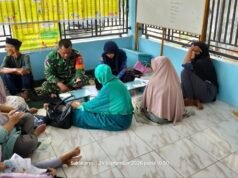 Permudah Akses Bantuan: Babinsa 06 Kuta Timu Dampingi Pendaftaran Perlinsos