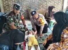 Babinsa Krueng Raya Dampingi Posyandu, Pastikan Tumbuh Kembang Balita Terpantau Baik