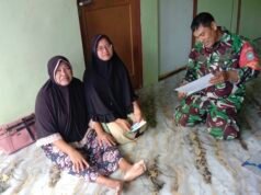 Jemput Bola Pendataan Bansos, Babinsa Balohan Turun Langsung Sambangi Warga