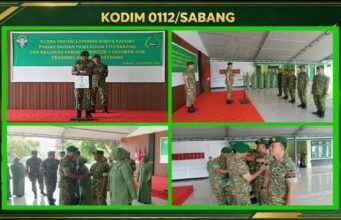 Tradisi Korps Raport Kodim 0112/Sabang: Penghormatan, Apresiasi, dan Semangat Pengabdian Baru