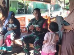 Komsos & Pendataan Perlinsos — Babinsa Krueng Raya Pastikan Bantuan Terdata Dengan Akurat