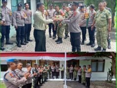 Sinergi TNI–Polri Semakin Kokoh: Kapolsek Sukajaya & Sukakarya Silaturahmi ke Koramil Sambut HUT TNI Ke-81