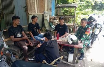 Babinsa Cot Abeuk Jalin Silaturahmi Khusus Bersama Pemuda, Pantau Potensi & Harapan Generasi Muda