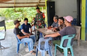 Babinsa Koramil 01/Sukajaya Ajak Warga Gampong Jaboi Bersama-Sama Perangi Narkoba