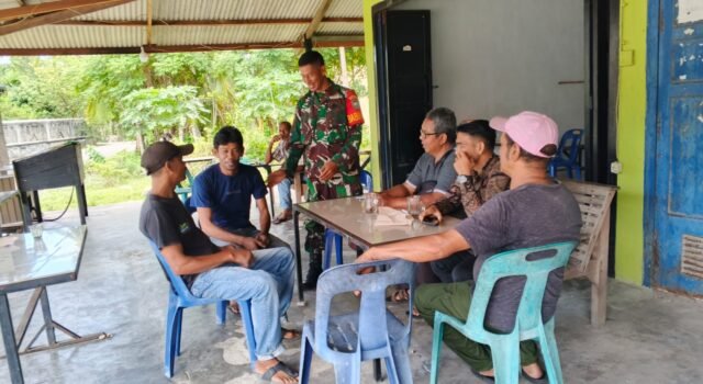 Babinsa Koramil 01/Sukajaya Ajak Warga Gampong Jaboi Bersama-Sama Perangi Narkoba