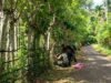 Babinsa Keuneukai Bersama Warga Perbaiki Pagar Kebun, Semangati Warga Tingkatkan Hasil Berkebun