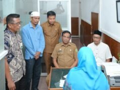 Sekda Kota Sabang Tinjau Penyaluran Zakat dan Infak di Bank Aceh