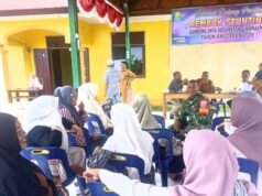 Cegah Stunting di Gampong Paya, Babinsa dan Kader Posyandu Bahas Pemenuhan Gizi Anak