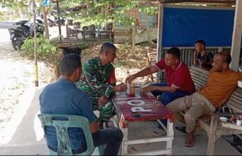 Pererat Kedekatan dengan Warga, Babinsa Cot Abeuk Aktif Jalin Komunikasi Sosial