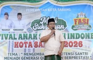 Wali Kota Sabang Buka FASI 2026, Tekankan Pentingnya Pembinaan Generasi Qurani