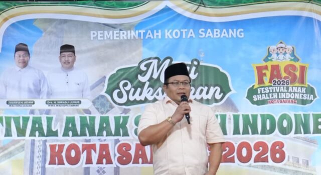 Wali Kota Sabang Buka FASI 2026, Tekankan Pentingnya Pembinaan Generasi Qurani