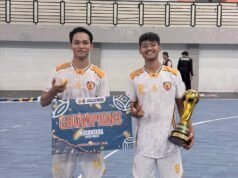 Mahasiswa Penjas UBBG Raih Gelar Juara Liga Futsal Nusantara Regional Aceh Bersama Opanindo Solong Aceh