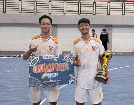 Mahasiswa Penjas UBBG Raih Gelar Juara Liga Futsal Nusantara Regional Aceh Bersama Opanindo Solong Aceh
