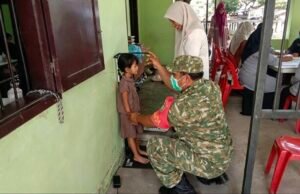 Babinsa Balohan Pantau Langsung Kegiatan Posyandu Cempala, Dukung Pelayanan Kesehatan Masyarakat