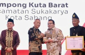 Kuta Barat Sabang Raih Penghargaan Desa Antikorupsi Aceh, Zulkifli Tekankan Integritas Pemerintahan Gampong