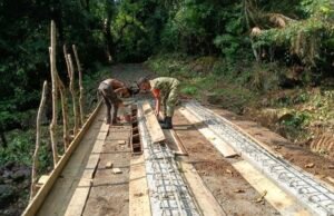 Pembangunan Jembatan Beton Jaboi Tetap Berlanjut dengan Semangat Gotong‑royong