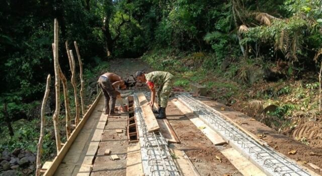 Pembangunan Jembatan Beton Jaboi Tetap Berlanjut dengan Semangat Gotong‑royong