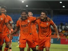 Persiraja (2)vsPSGC (1) “Kran Gol Ilham, Sujud Syukur Coach M Ridwan dan Tumpahan Airmata Bahagia”