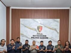 Polres Sabang Amankan Enam Terduga Pelaku Judi dan Judi Online