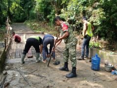 Dari Hari ke Hari, Kerja Sama Babinsa‑Warga Wujudkan Jembatan Penghubung Kebun di Gampong Jaboi Jaboi