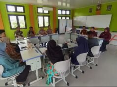 Babinsa Cot Abeuk Hadiri Rapat Koordinasi, Dorong Sinergi Pembangunan Desa