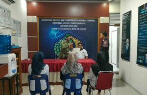 Berikan Arahan Keamanan, Babinsa Kuta Ateuh Kunjungi Rutan Kelas IIB Sabang