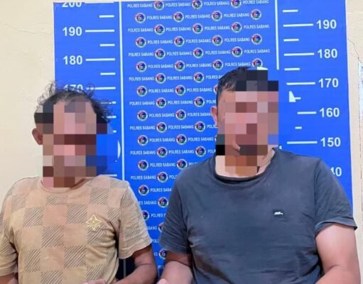 Satresnarkoba Polres Sabang Amankan Dua Terduga Penyalahgunaan Narkotika, Sabu Disita