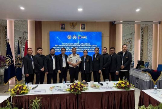 Optimalkan Kompetensi Kepemimpinan, Peserta PPKP Pusajar SKMK LAN Aceh Studi Lapangan ke Kanimsus TPI Kualanamu